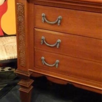 LOT 126C: LIGHTED FRENCH STYLE BREAKFRONT
