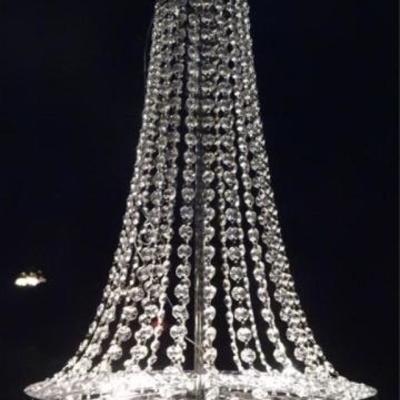 LOT 139: FRENCH EMPIRE STYLE CRYSTAL CHANDELIER