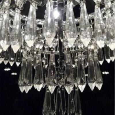 LOT 139A: FRENCH EMPIRE STYLE CRYSTAL CHANDELIER