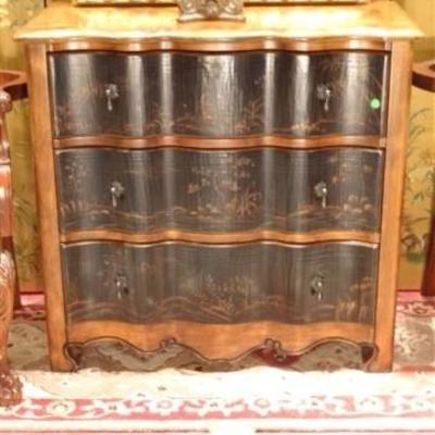 LOT 35D: SEVEN SEAS BY HOOKER 3 DRAWER CHEST