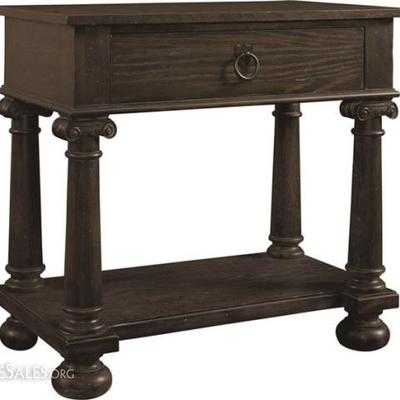 LOT 75C: 4 PC BASSETT EMPORIUM QUEEN BEDROOM SET