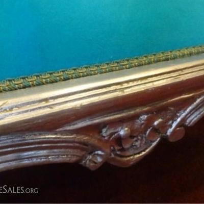 LOT 93C: LOUIS XV STYLE CHILD SIZE CHAISE
