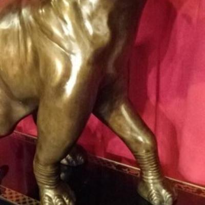 LOT 95B: HUGE BRONZE SCULPTURE