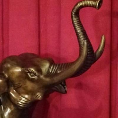 LOT 95B: HUGE BRONZE SCULPTURE