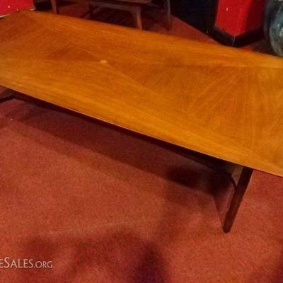 LOT 55: 2 PC MID CENTURY MODERN TABLES, CIRCA 1950's