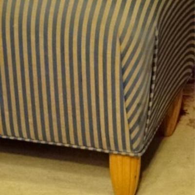 LOT 63A: PAIR UPHOLSTERED OTTOMANS