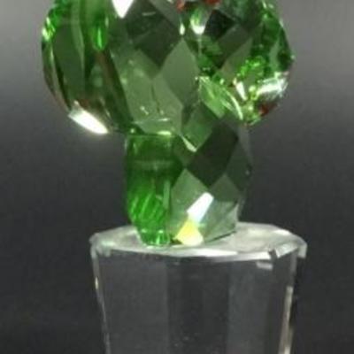 LOT 113B: RETIRED SWAROVASKI CRYSTAL CACTUS