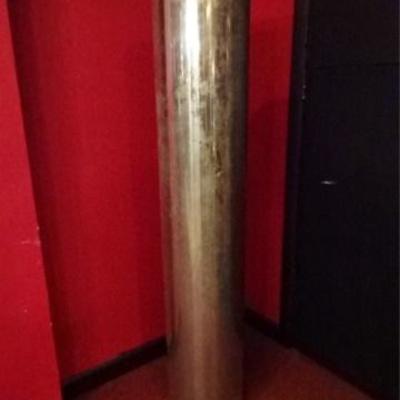 LOT 79B: MID CENTURY MODERN CHROME PLANTER
