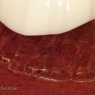 LOT 72C: MAZZEGA MURANO GLASS PENDANT LIGHT