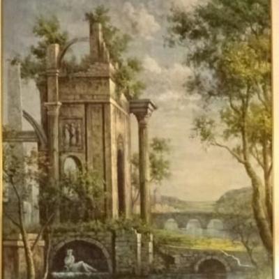 LOT 99B: HUGE PAINTING ON BOARD