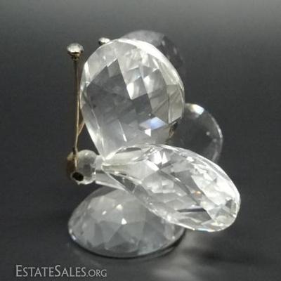 LOT 58A: SWAROVSKI CRYSTAL BUTTERFLY