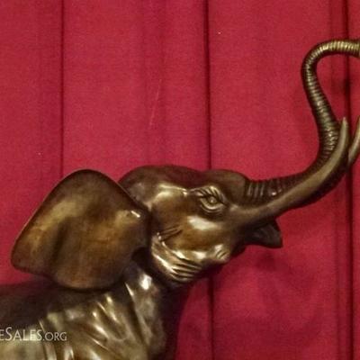 LOT 95B: HUGE BRONZE SCULPTURE