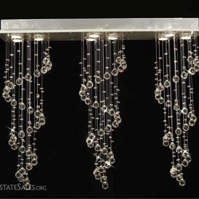LOT 97A: LARGE MODERN CHANDELIER