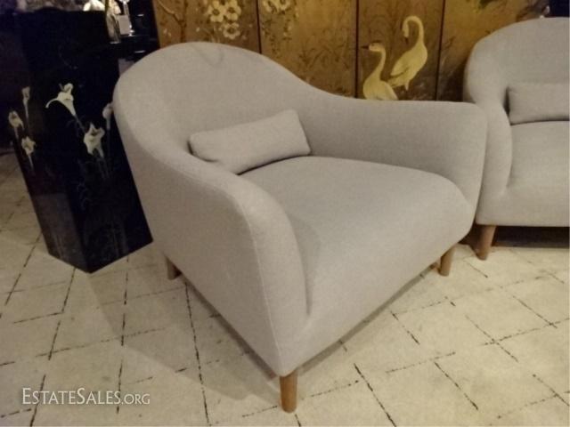 Crate and barrel pennie chair deals
