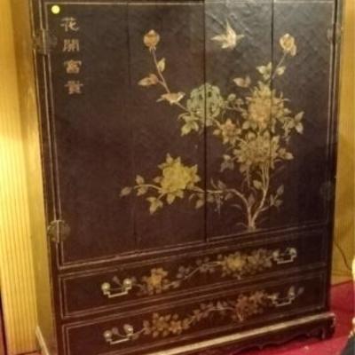 LOT 85A: CHINOISERIE CABINET
