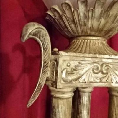 LOT 81: NEOCLASSICAL TORCHIERE FLOOR LAMP