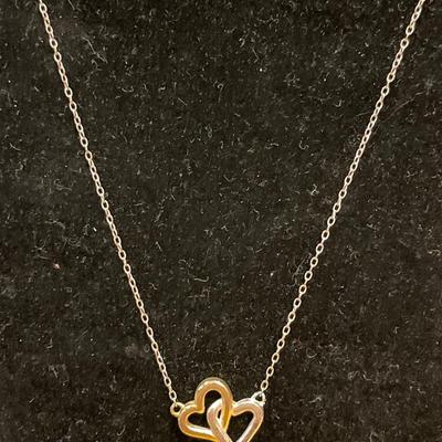 Sterling heart necklace