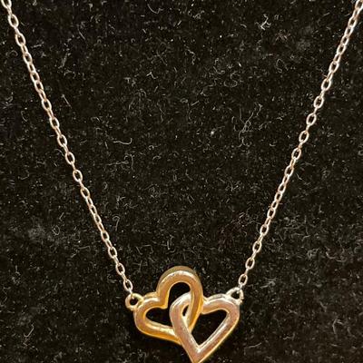 Sterling heart necklace