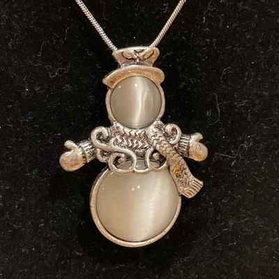 Fun winter pins and necklaces