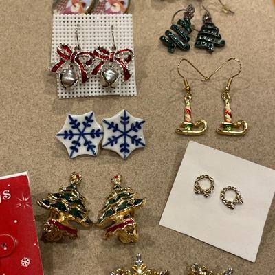 Fun Christmas earrings