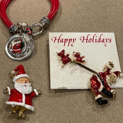 Santa jewelry