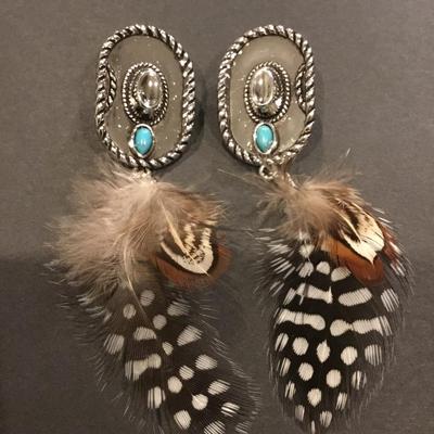 Cute, cowboy hat, statement, earrings, southwestern style