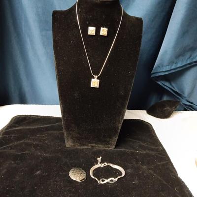 SILVER TONE JEWELRY