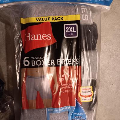 NEW MEN'S LONG UNDERWEAR (3X) UNDERWEAR (L & 2X)