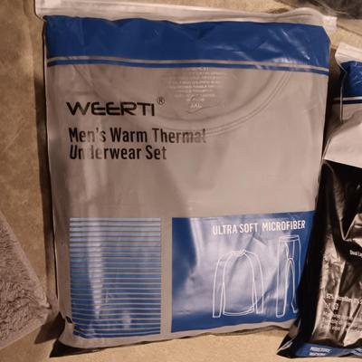 BOYS NEW UNDERWEAR (XL & M) 2 MEN'S LONG UNDERWEAR (3X)