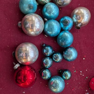 Vintage Christmas Decorations.