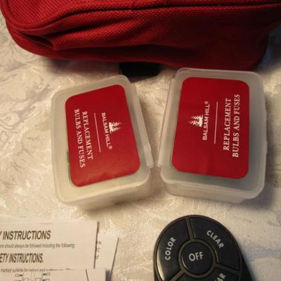 Like new Balsam Hill 7-1/2' lighted Christmas Tree