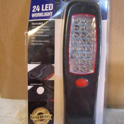 Lantern/flashlight & a new in pkg 24 LED work light