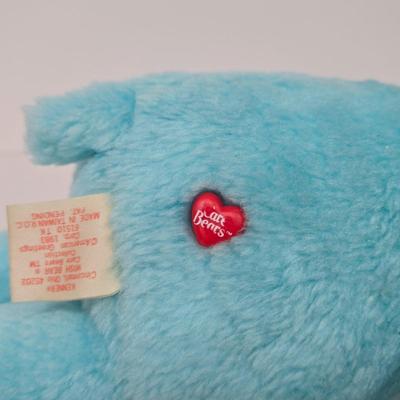 LOT 36: Vintage Care Bears- Love a lot- Birthday Bear - Wish Bear - Cheer Bear and Bedtime Bear