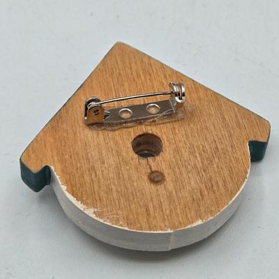 LOT 43: Vintage Double Heart AB Rhinestone Gold Tone Sweater Pin, Rose Brooch, Love Birds on Branch Pin with Blue Rhinestone Eyes, and More