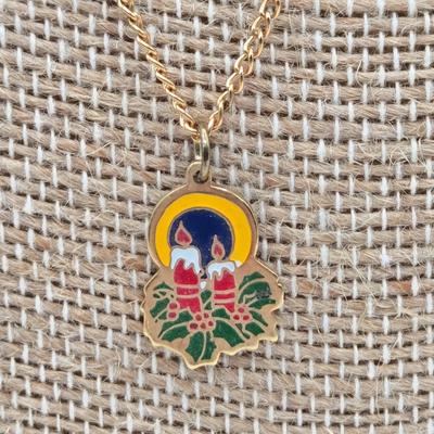 LOT 45: Variety of Holiday Jewelry