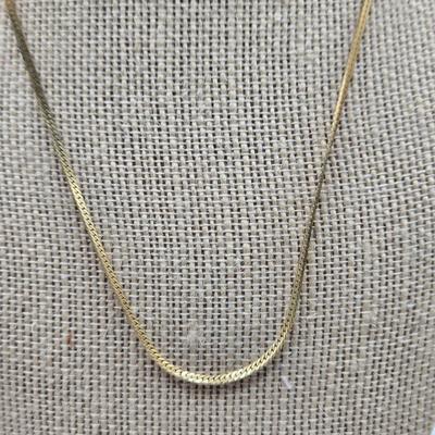 LOT 47: Variety of Gold-tone Necklaces