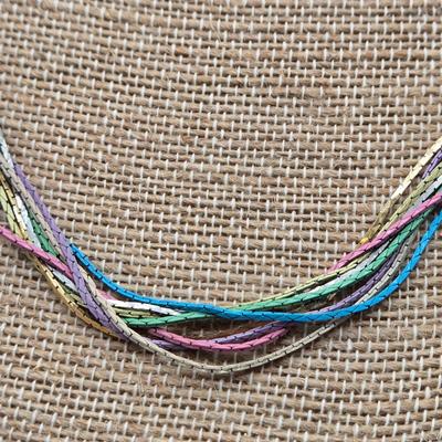 LOT 47: Variety of Gold-tone Necklaces