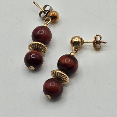 LOT 49: Sterling Silver and Gold Filled Earrings