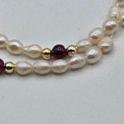 LOT 50: Variety of Bracelets, ten commandments charm bracelet & more