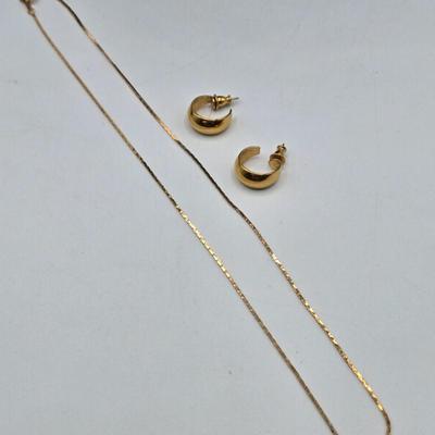 LOT 52: Four Necklace and Earrings Sets