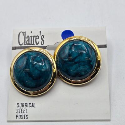LOT 55: Variety of Fashionable Pierced Earrings- Monet, Anne Klein and more