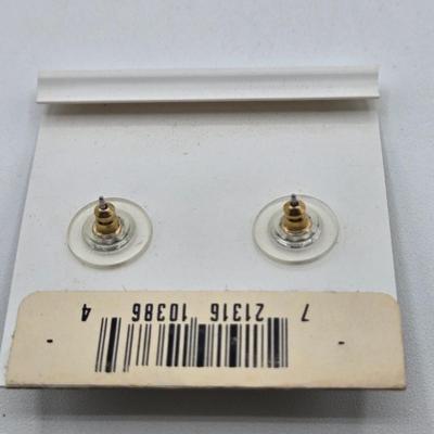 LOT 55: Variety of Fashionable Pierced Earrings- Monet, Anne Klein and more