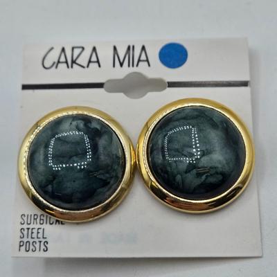 LOT 55: Variety of Fashionable Pierced Earrings- Monet, Anne Klein and more