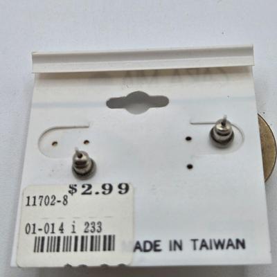 LOT 55: Variety of Fashionable Pierced Earrings- Monet, Anne Klein and more