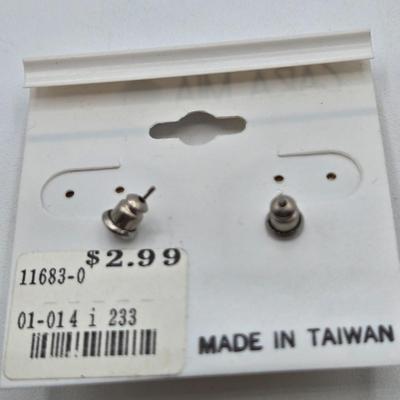 LOT 55: Variety of Fashionable Pierced Earrings- Monet, Anne Klein and more