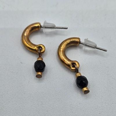 LOT 56: Multiple Pairs of Pierced and Clip Earrings