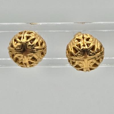 LOT 56: Multiple Pairs of Pierced and Clip Earrings