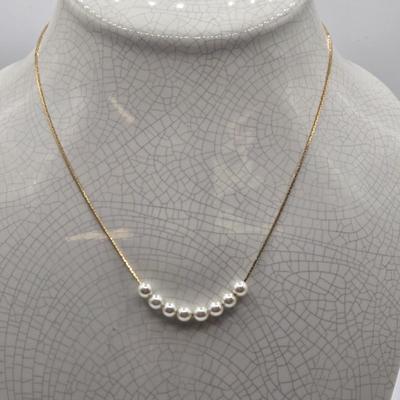 LOT 60: Monet Gold-tone Necklaces and More