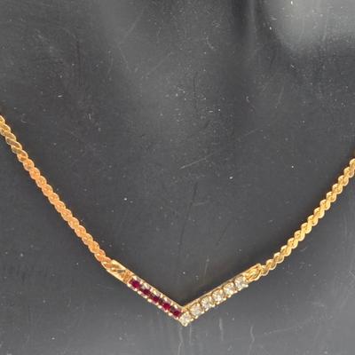 LOT 60: Monet Gold-tone Necklaces and More