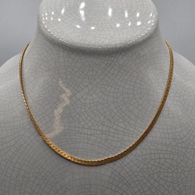 LOT 60: Monet Gold-tone Necklaces and More